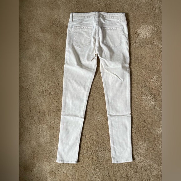 ✨VINTAGE Juicy Jean Couture Cream Relaxed Skinny - Picture 3 of 8